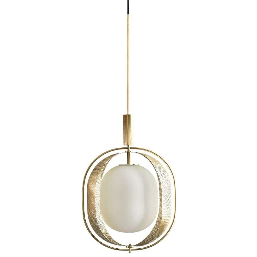 Pearl Pendant Brass