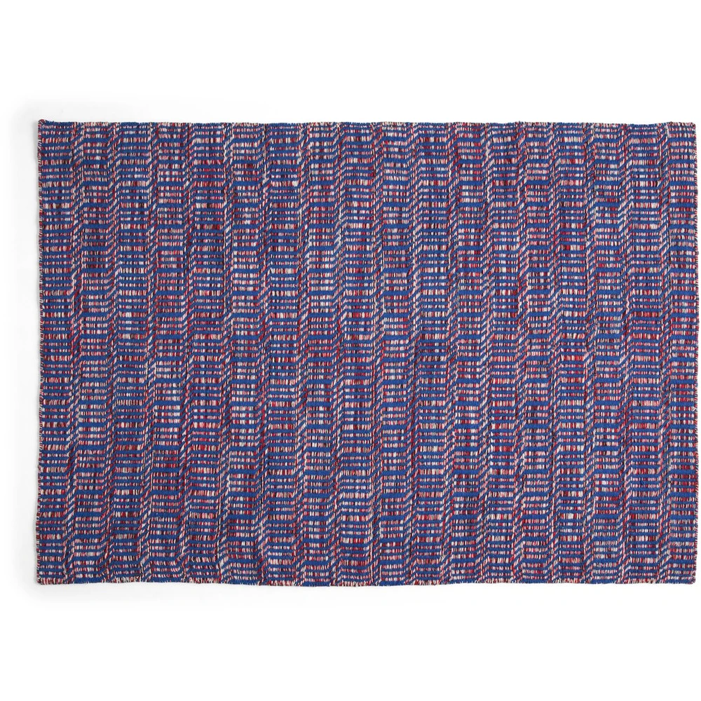 Radio Rug Red-blue