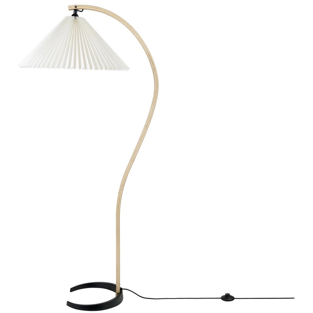 Timberline Floor Lamp Oak-birch-white