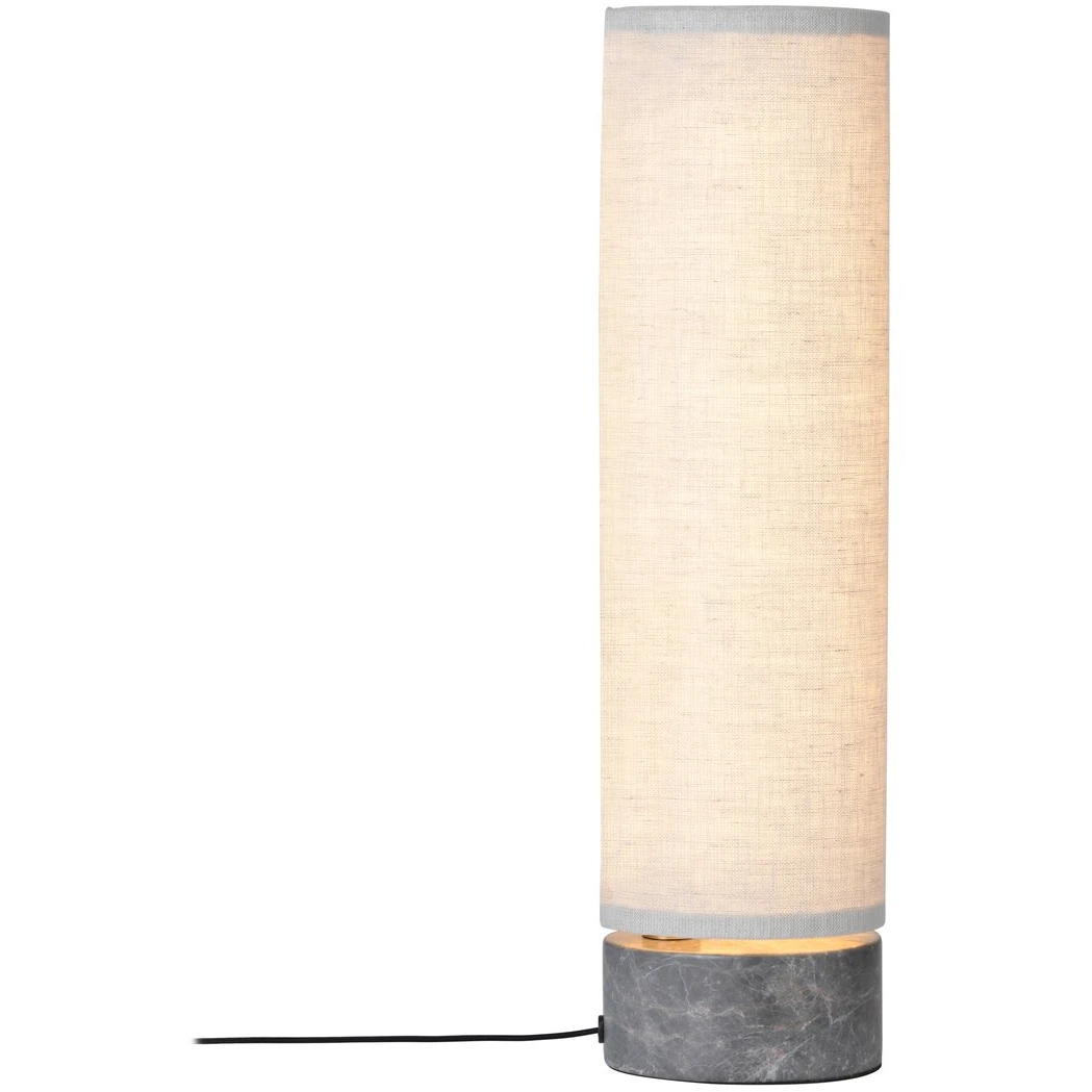 Unbound Table Lamp Canvase-grey Marble