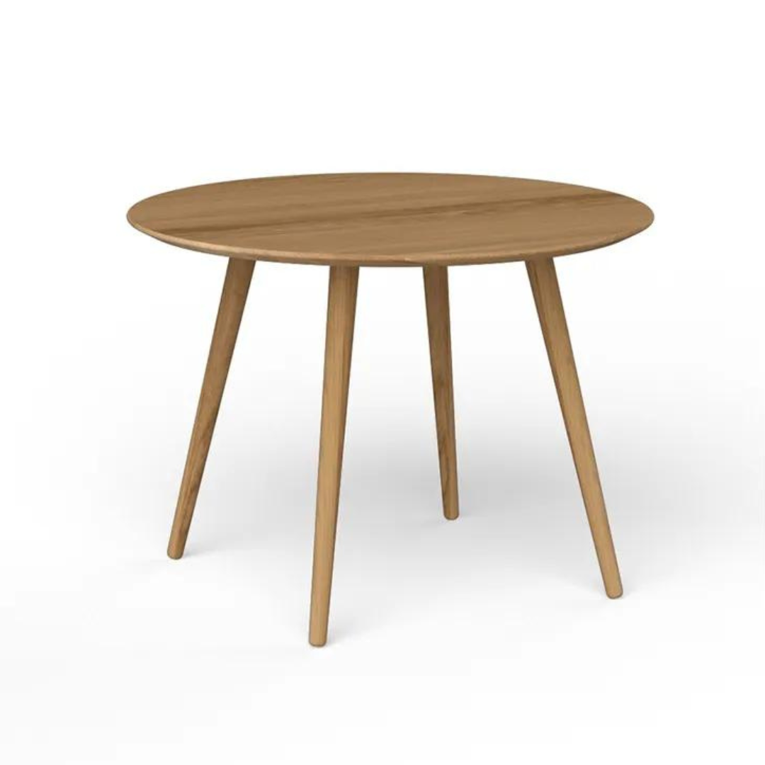 Eat Solid Dining Table - Round 100 Fixed