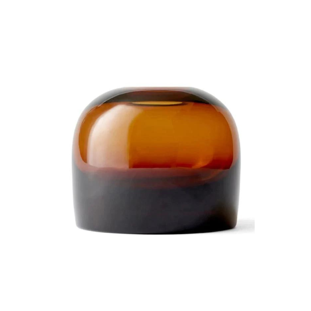 Troll Glass Vase - Amber Medium
