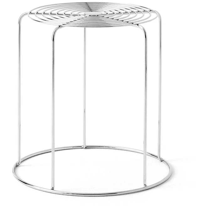 Wire Vp11 Stool Stainless Steel