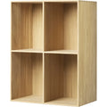 Thumbnail photo of B98 Bookcase 54x72 cm - lacquered oak