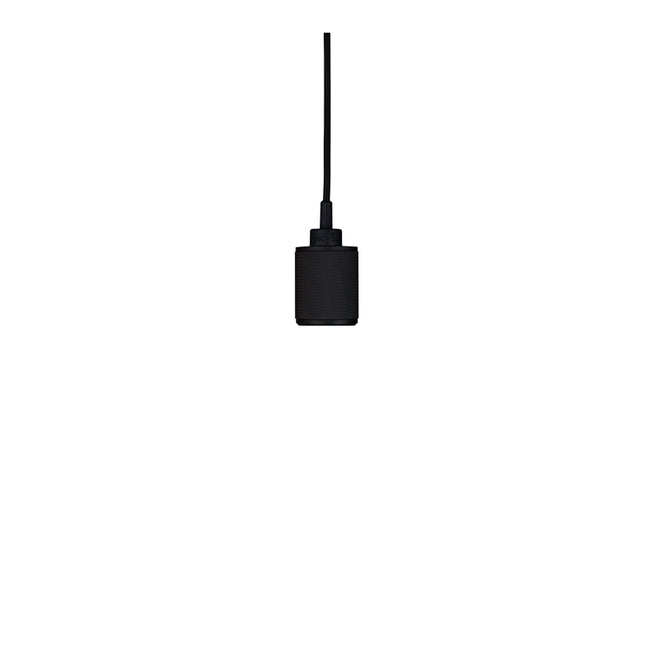 Photo of Heavy Metal Pendant - Matt Black - Pendant Lights