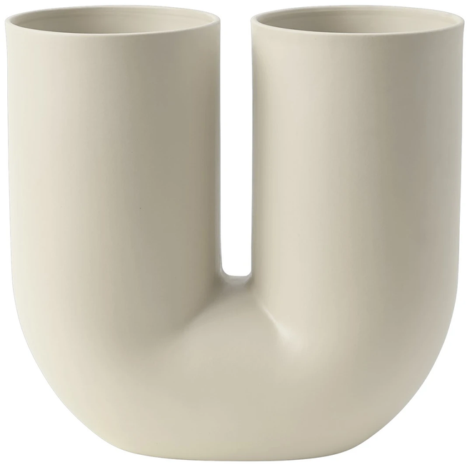Photo of Kink Vase Sand - Krukor & Vaser - Earnest Studio - Beige