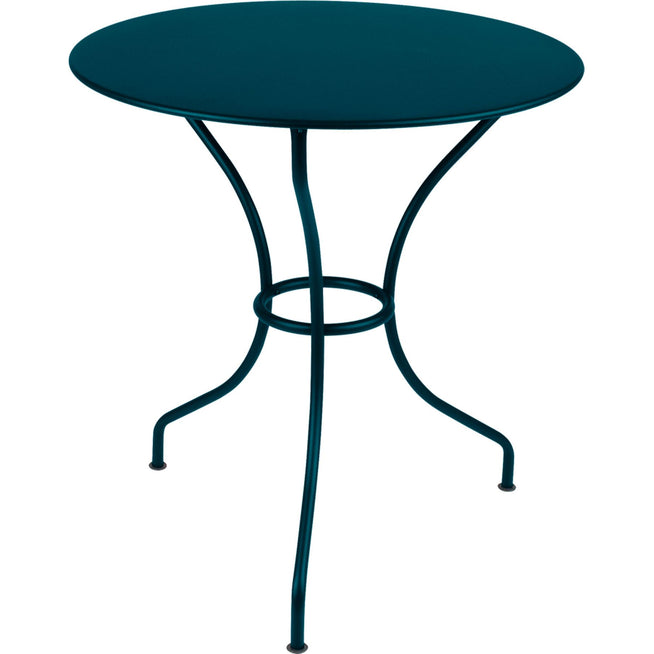 Photo of Opera+ Table 67 cm Acapulco Blue 21 - Outdoor Dining Table - Blue - Metal