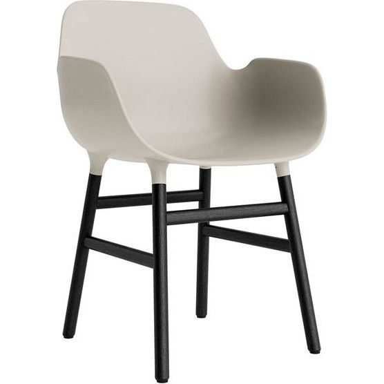 Photo of Form Armchair Wood - Spisebordsstol - Black Oak / 3