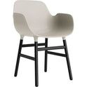 Form Armchair Wood - Spisebordsstol - Black Oak / 3