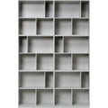 Thumbnail photo of Read Spacious Bookshelf, Plinth H3 Cm - Nordic - Bokhyllor - Peter J. Lassen - Grå - Mdf