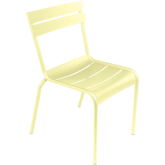 Photo of Luxembourg Chair, Frosted Lemon - Garden Chairs - Frédéric Sofia - Yellow - Metal