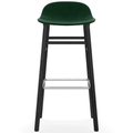Thumbnail photo of Form Bar Stool 75 Cm Fully Upholstered Black Oak