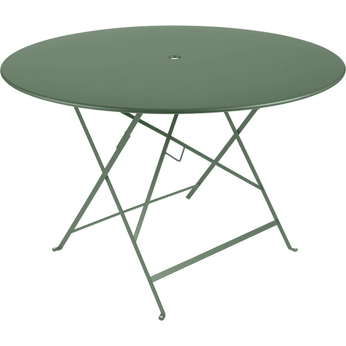 Photo of Bistro Table Ø 117 cm - Cactus - Outdoor dining table - Green - Metal