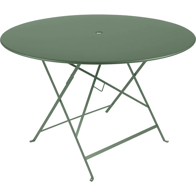 Photo of Bistro Table Ø 117 cm - Cactus - Outdoor dining table - Green - Metal