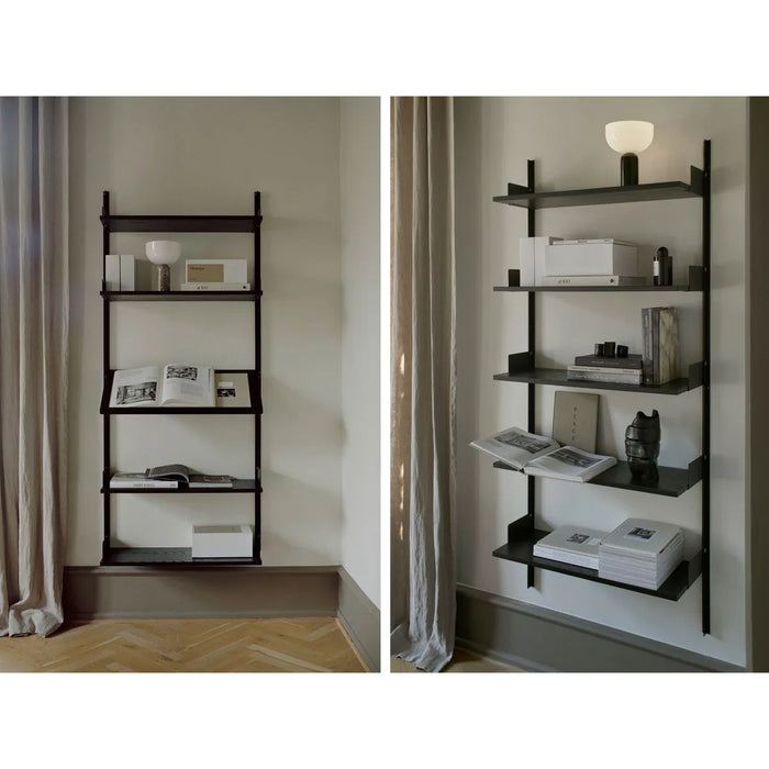 Photo of New Works Wall Shelf - Hylde - 190 - White / White - H190 X W83.5 X D30.5 Cm