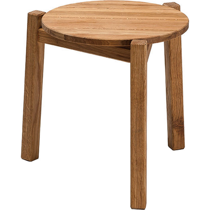 Djurö Lounge Table Ø:40 cm - Small Table & Side Table Outdoor - Matilda Lindblom - Wood