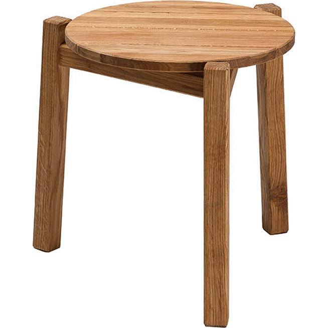 Photo of Djurö Lounge Table Ø:40 cm - Small Table & Side Table Outdoor - Matilda Lindblom - Wood