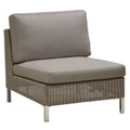Thumbnail photo of Connect Dining Lounge Single Module - Havesofa - Taupe / Taupe - H77 X D77 X B72 Cm