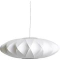 Thumbnail photo of Nelson Saucer Bubble Crisscross Pendant Lamp