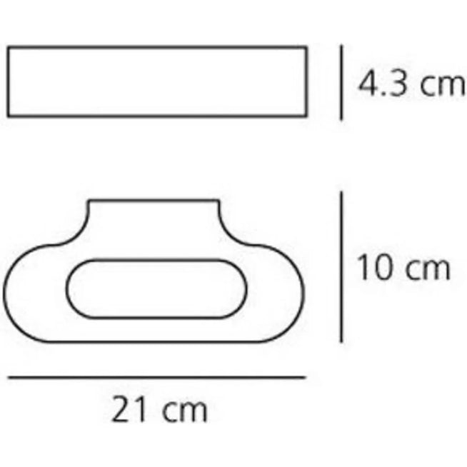 Photo of Talo Led 21 Wall Lamp Polished Chrome