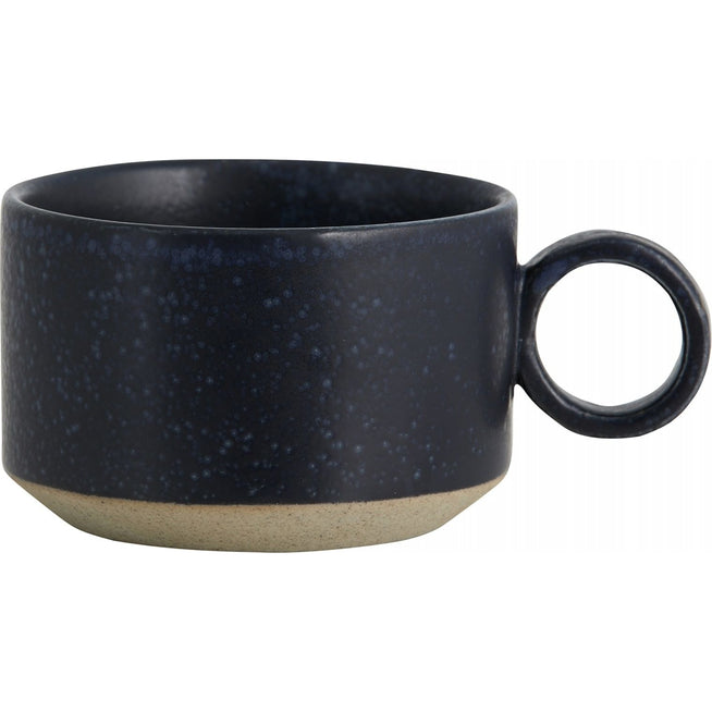 Photo of Grainy Tea Mug Dark Blue - Set of 4 Pieces