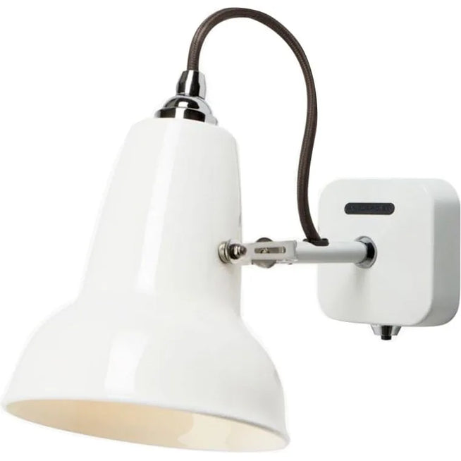 Photo of Original 1227 Mini Ceramic Wall Lamp Pure White - Bedside Lamps