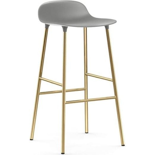 Photo of Form Bar Stool 75 Cm Brass