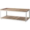 Thumbnail photo of Level Havebord - Teaktop - 122 X 62 Cm, White