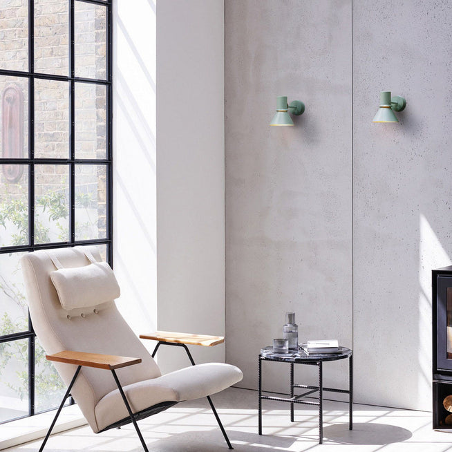 Photo of Type 80 Wall Light Matte Black, With Cable/plug, Incl. Led 6w Max 10w E27 600lm, 2700k Ip20 - Sänglampor - Sir Kenneth Grange - Svart