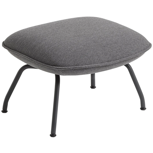 Photo of Doze Ottoman, Ocean 80/anthracite Black - Beanbags - Anderssen & Voll - Grey, black - Metal/textile/foam