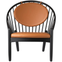 Poul M. Volther Armchair - J166 Jørna - Black/beige