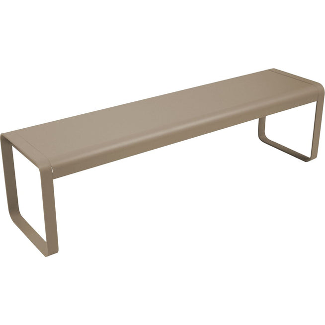 Photo of Bellevie Bench Nutmeg - Garden Benches - Pagnon & Pelhaître - Beige - Metal