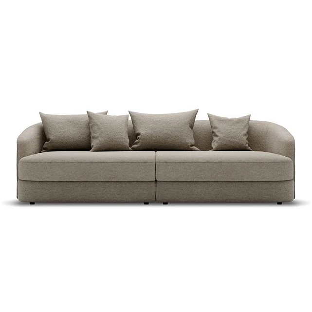 Photo of Covent Residential Sofa - Loungesofa - Nevotex Barnum Hemp 3 - H67,9 X W260 X D90 X Sh42 Cm