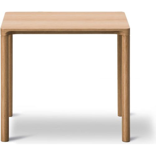 Photo of Piloti 6705 Side Table Oak Smoked, Height 35 cm