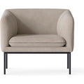 Thumbnail photo of Turn 1-seater - Lænestol - Black - Cotton Linen - Natural - W80 X H73,5 X D75,5 X Sh42 Cm