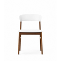 Thumbnail photo of Herit Stol / Polstret - Spisebordsstol - White (spectrum Leather) - L: 50 X D: 51 X H: 78,5 X Sh: 45 Cm
