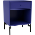 Thumbnail photo of Dream Nightstand - Monarch / Black Legs - Bedside Table - Peter J. Lassen - Blue - Mdf