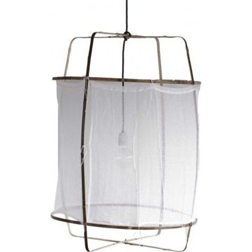 Photo of Pendant Z1 White Cotton Ø67x100cm