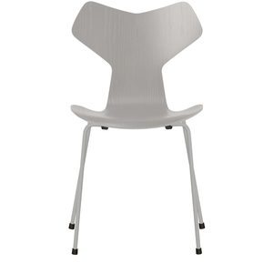 Photo of 3130 Grand Prix, Färgad Ask, Nine Grey, Underrede Monochrome - Matstolar - Arne Jacobsen