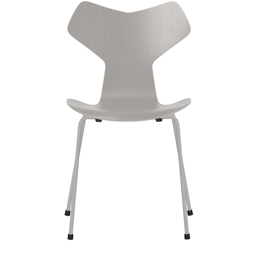 Photo of 3130 Grand Prix, Färgad Ask, Nine Grey, Underrede Monochrome - Matstolar - Arne Jacobsen