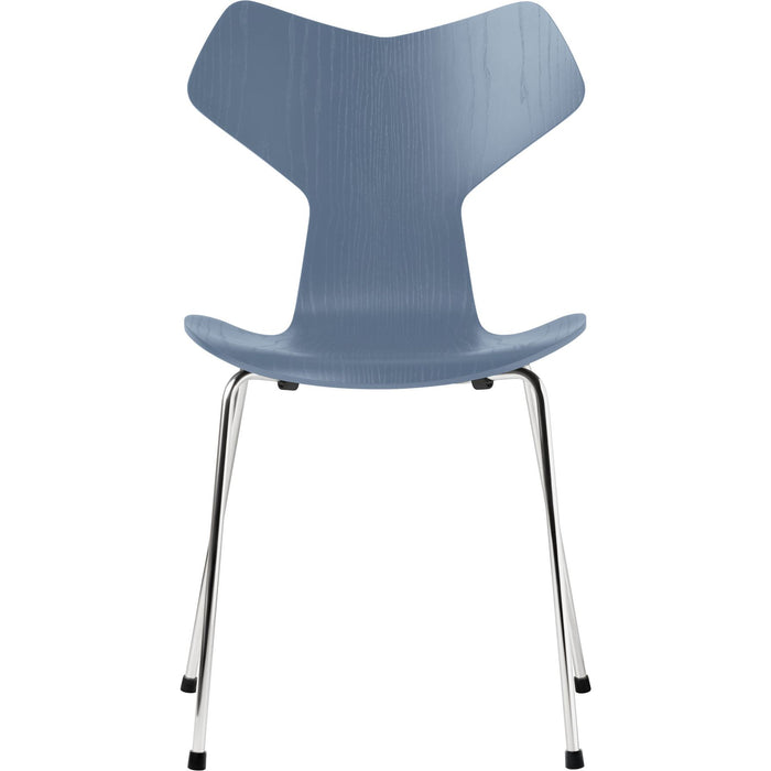 Photo of 3130 Grand Prix Chair | Ash Veneer | Chromed Steel Base