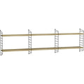 Thumbnail photo of String Wall Rack 50x20, Black, 2-pack - Shelving - Nils Strinning - Black - Metal