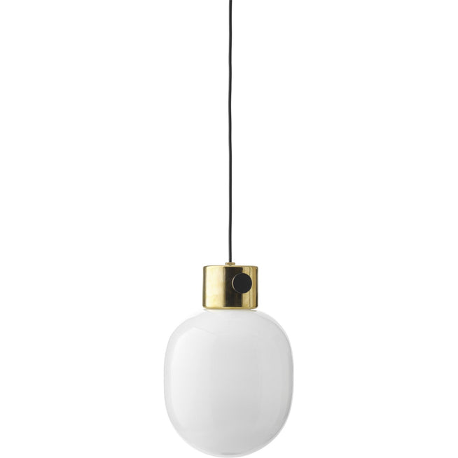 Photo of Jwda Pendant Lamp Polished Brass, Dimmer With Flow - Pendellampor - Jonas Wagell - Guld
