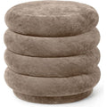 Thumbnail photo of Pouf Round - Puf - Beige - Ø: 47.5 X H: 45 Cm