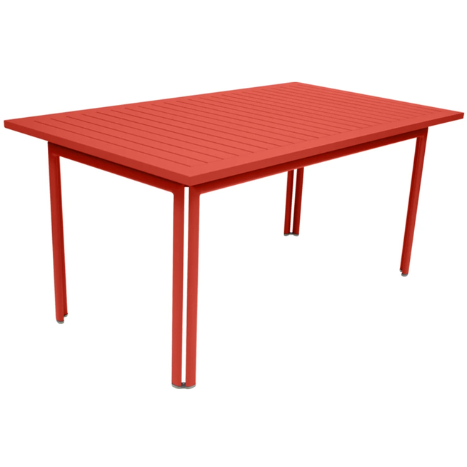 Photo of Costa Table 160x80 Cm Capucine 45 - Matbord Utomhus - Orange - Metall