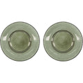 Thumbnail photo of Rain Plates Green Ø21cm Set of 6