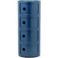 Thumbnail photo of Modular 4985, Blue, 4 Compartments - Hurtsar - Anna Castelli Ferrieri - Blå - Plast