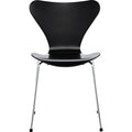 Thumbnail photo of 3107 Sjuan - Lacquered Beech veneer Black - Dining chairs - Arne Jacobsen - Black - Metal/wood