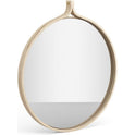 Comma Mirror Round Ø52 Cm Ash