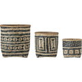 Thumbnail photo of Jomo baskets - set of 3 pieces